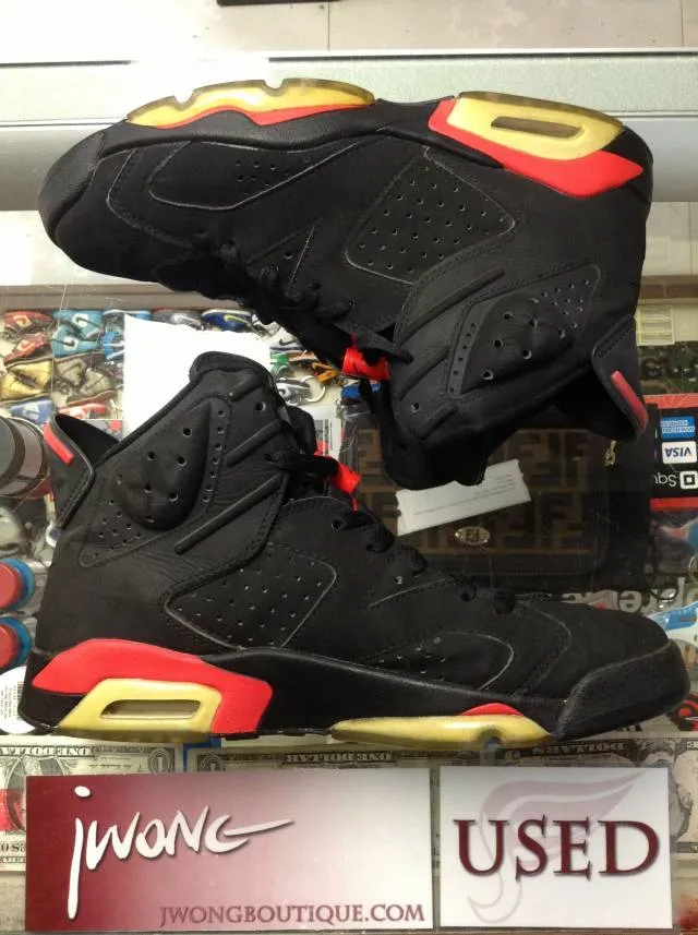 2000 Nike Air Jordan VI Black Infrared