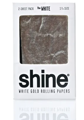 24K White Gold Papers 2-Sheet Pack-