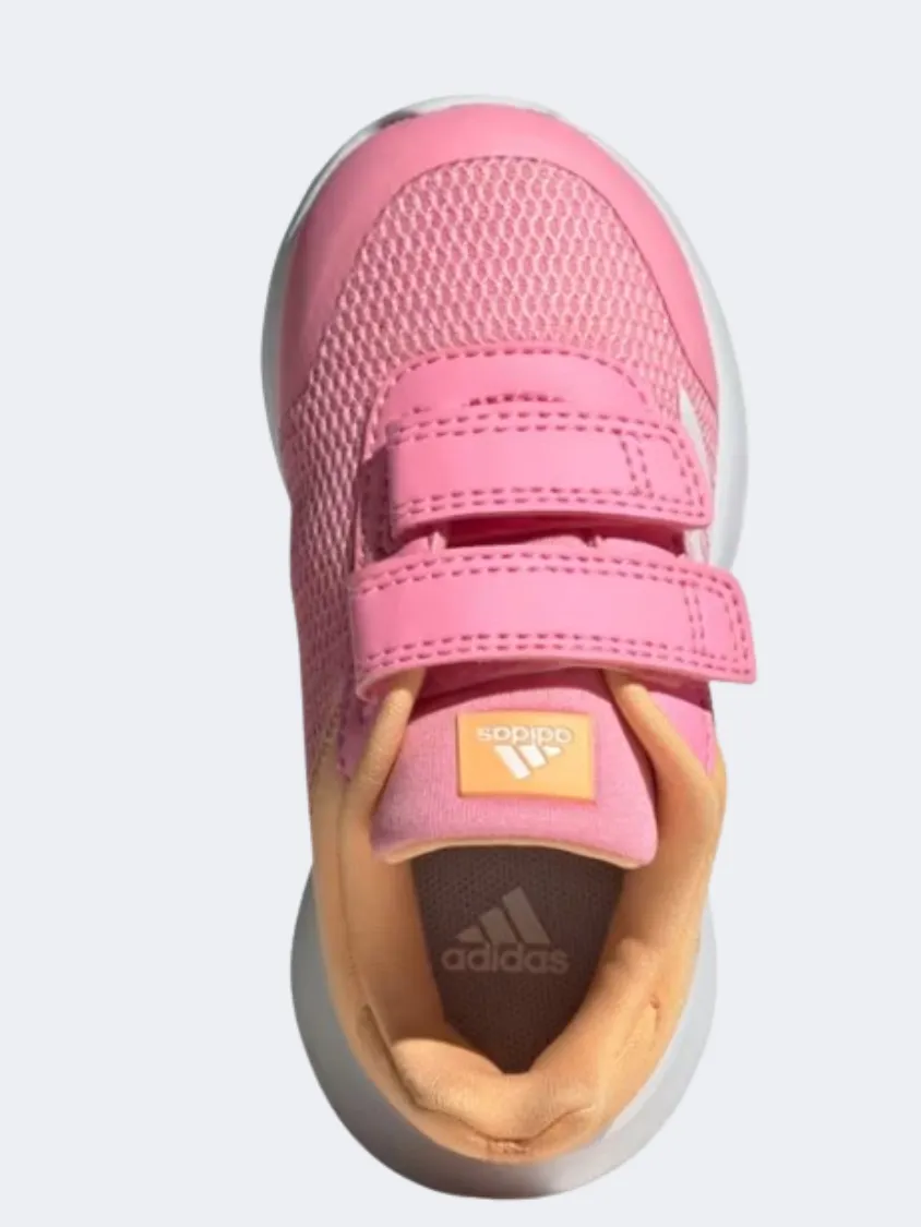 Adidas Tensaur Run 2 Girls Running Shoes Pink/White/Orange