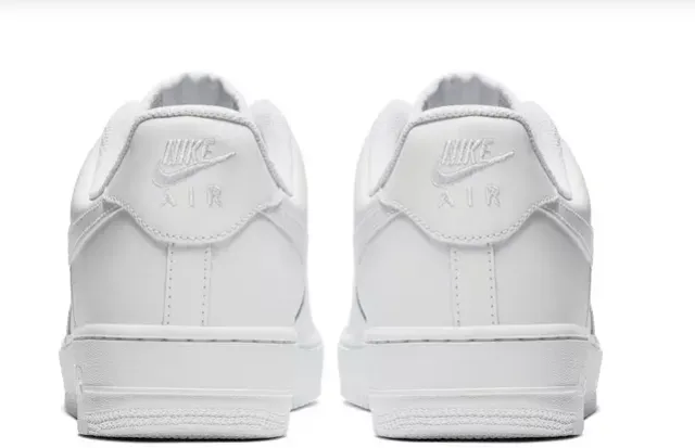 AUTHENTIC NIKE AIR FORCE 1 '07 White White CW2288 111 Me...