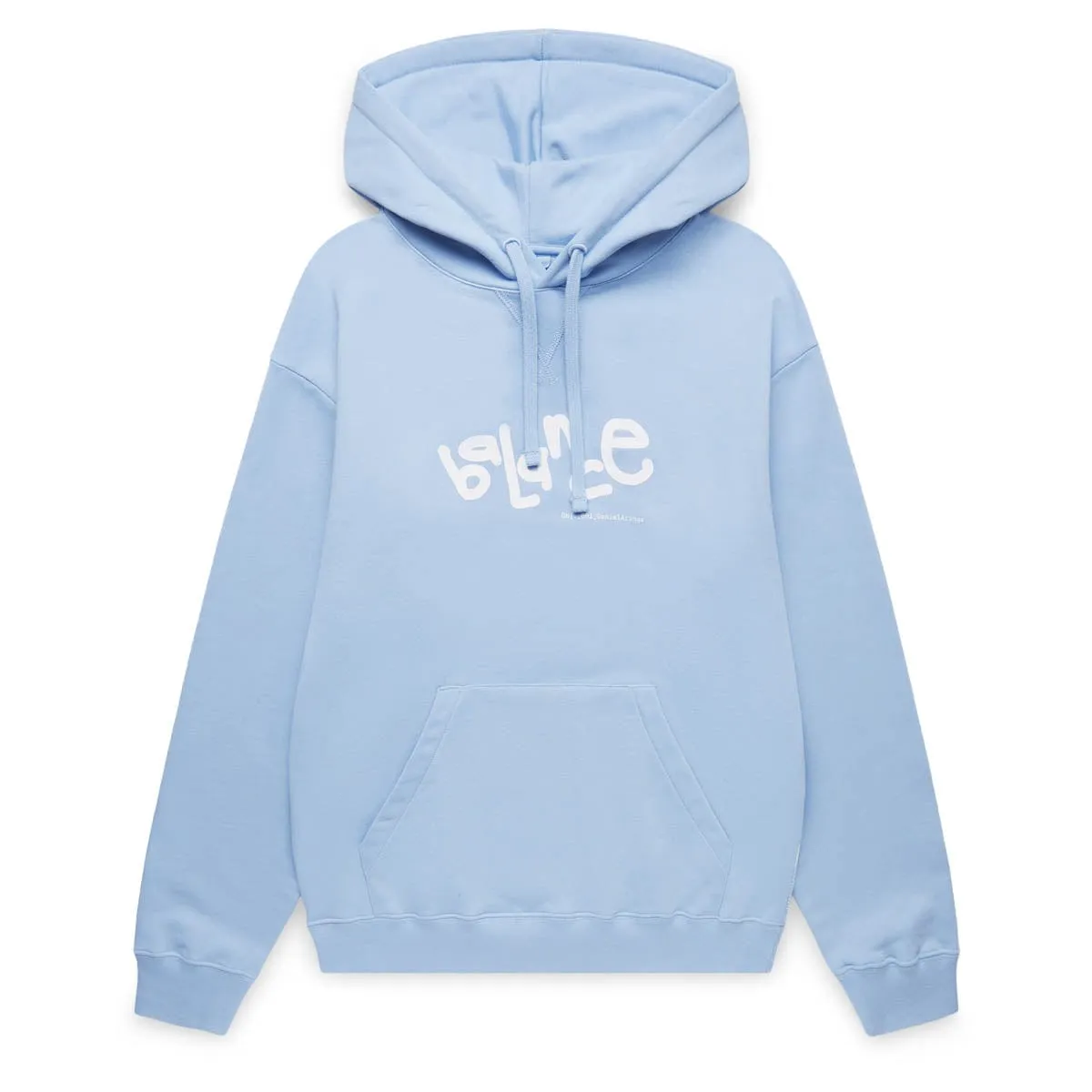 BALANCE PRINT HOODIE POP BLUE | Bodega