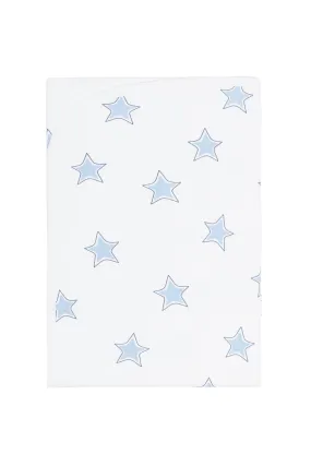 Blue Stars Print Blanket