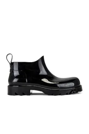 Bottega Veneta Shiny Rubber Boot -        