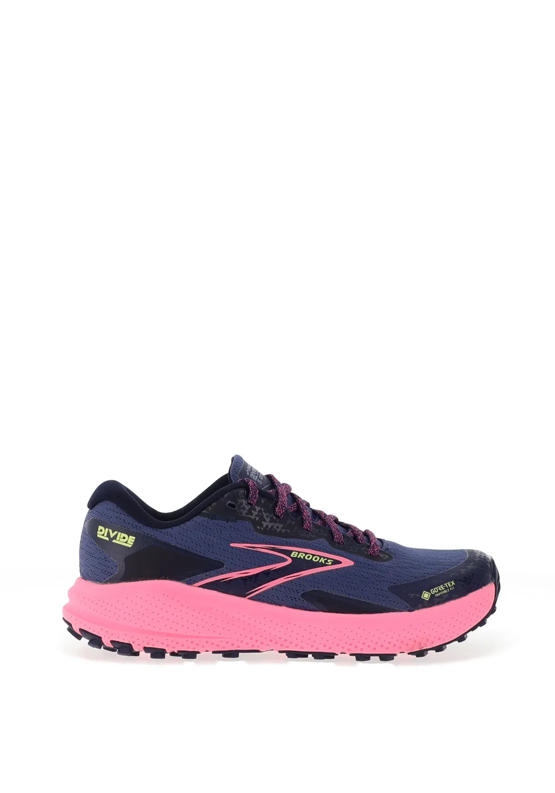 Brooks Divide 5 GTX Running Shoes, Blue and Pink