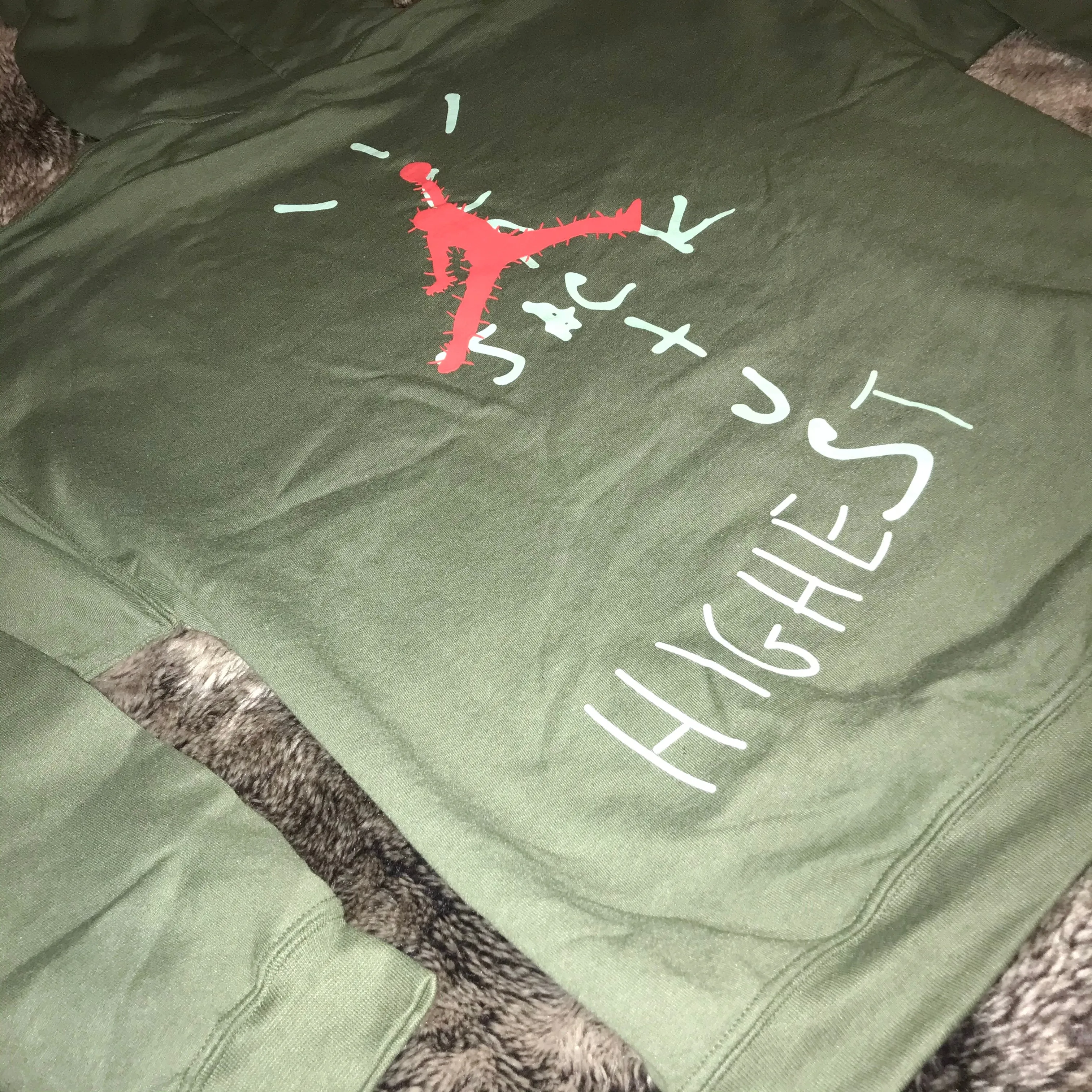 Cactus Jack Nike Air Jordan Highest Hoodie (Green)