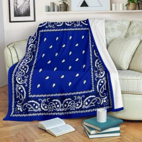 Crip Blue Premium Blanket