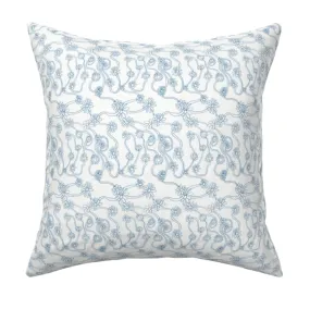 Daisy Pop Dutch Blue Pillow