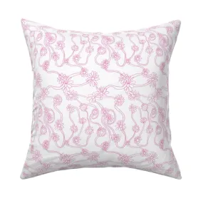 Daisy Pop Pink Pillow