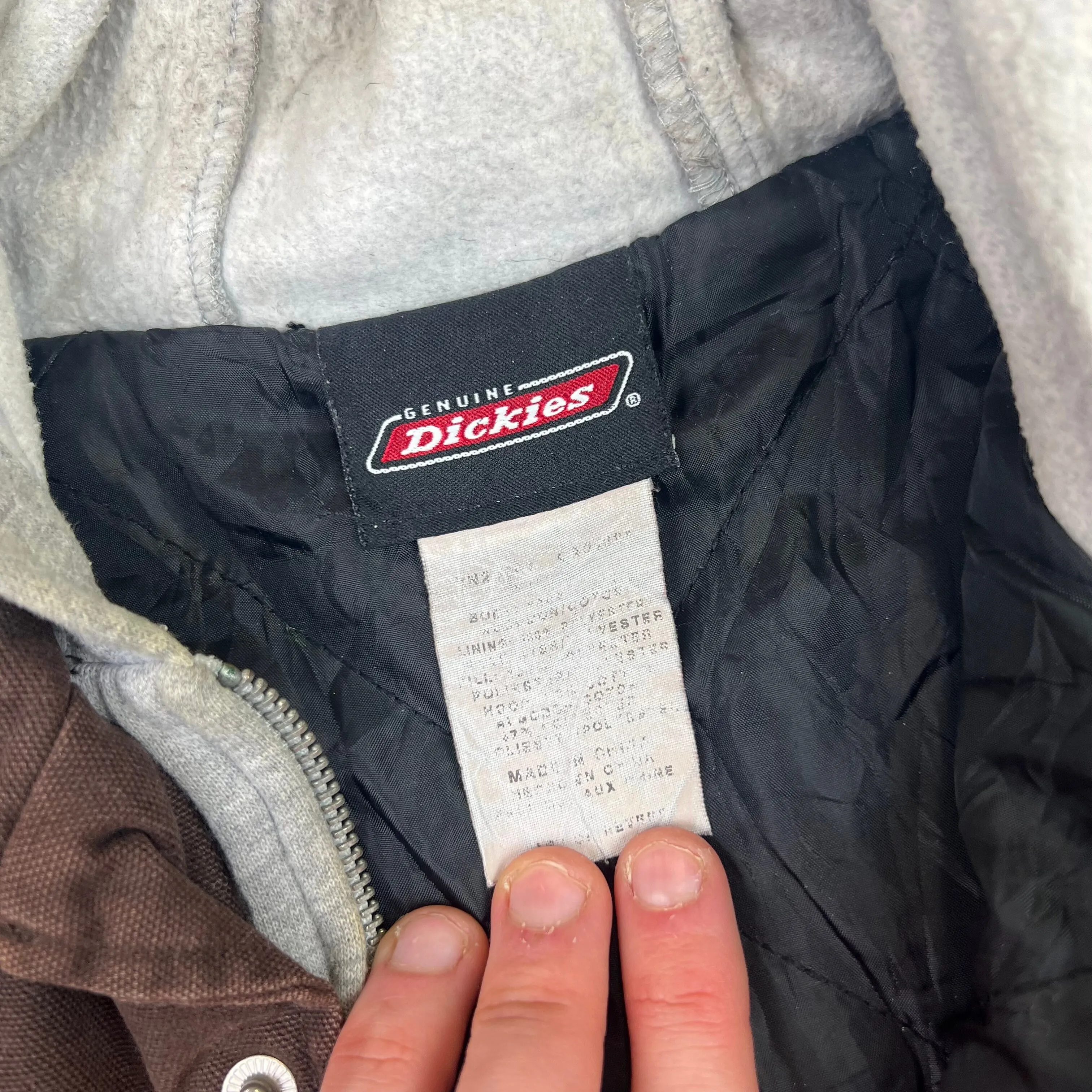 Dickies Brown Hooded Jacket