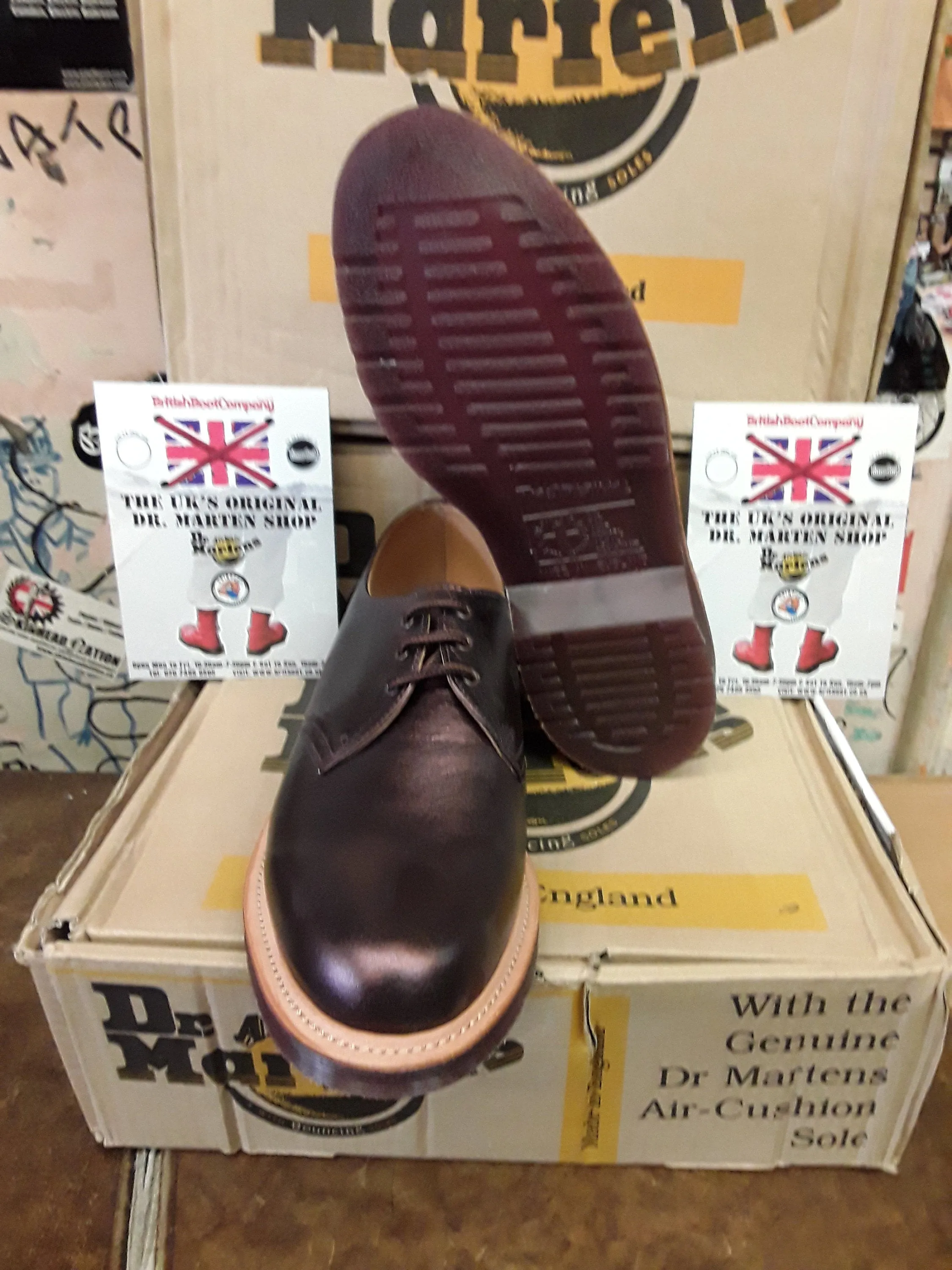 Dr Martens 1461 Bronze Metallic Size 9