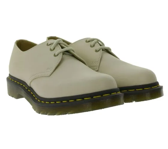 Dr. Martens 1461 VIRGINIA zapatos bajos de mujer zapatos de cuero genuino zapatos Oxford 24256292 Beige