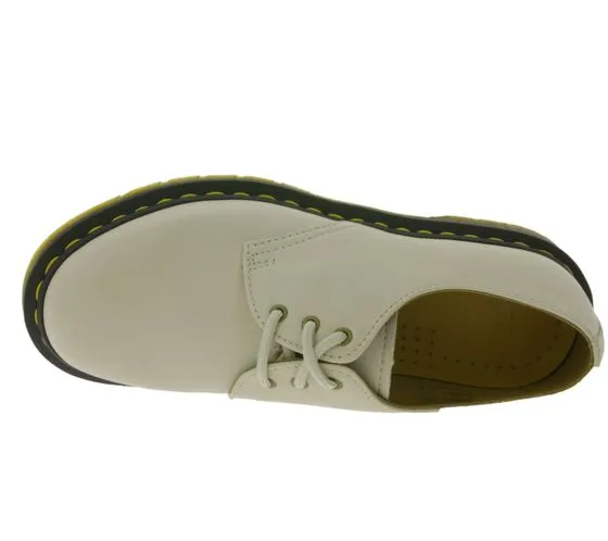 Dr. Martens 1461 VIRGINIA zapatos bajos de mujer zapatos de cuero genuino zapatos Oxford 24256292 Beige