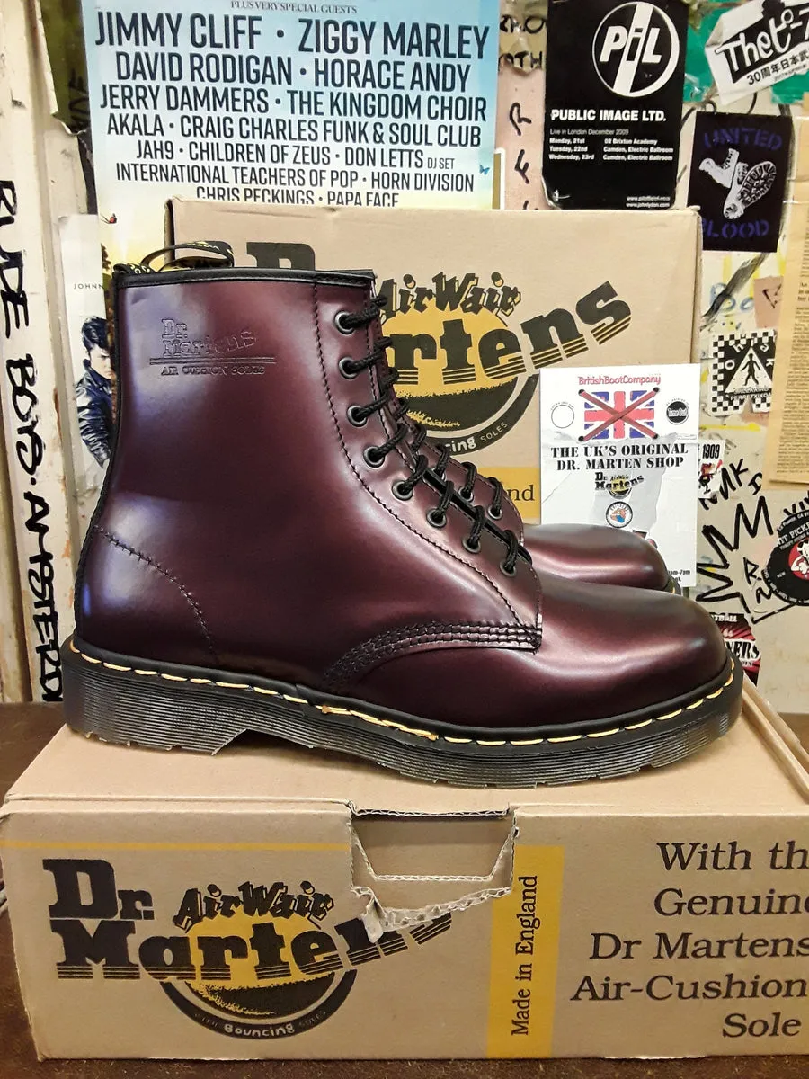 Dr Martens Made In England 1460 Bordo Shimmer