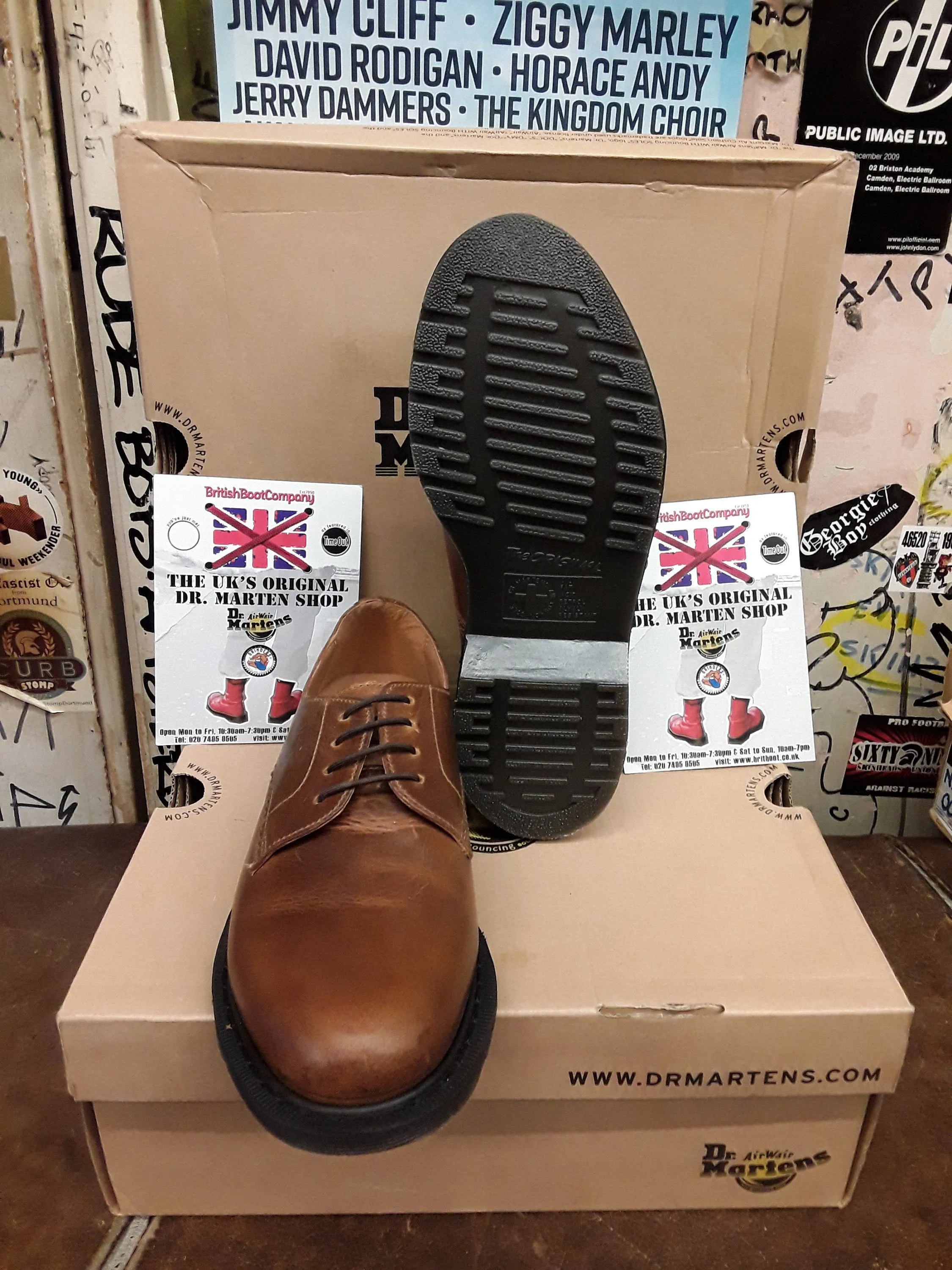 Dr Martens Octavius Tan Leather Size 7