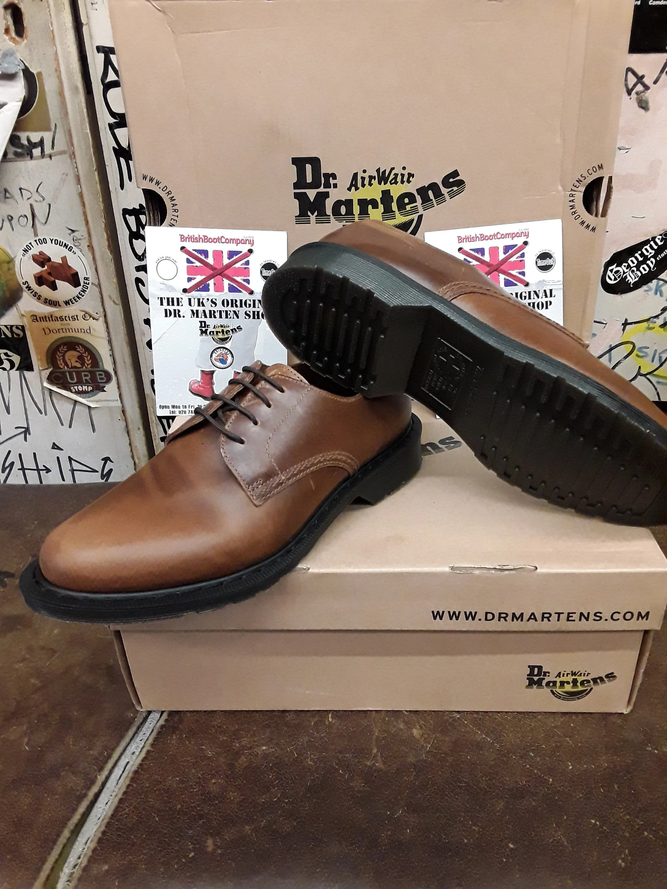 Dr Martens Octavius Tan Leather Size 7