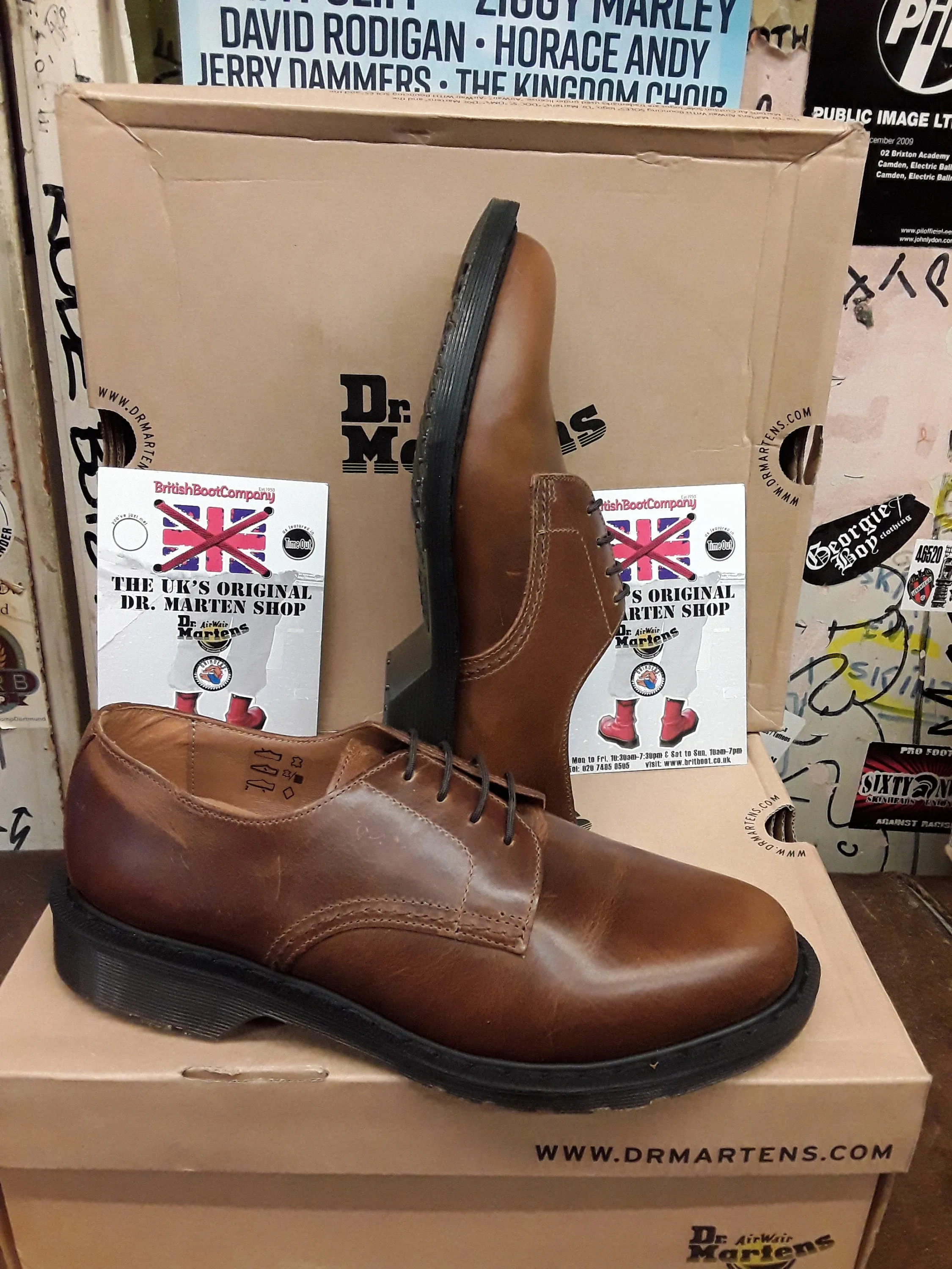 Dr Martens Octavius Tan Leather Size 7