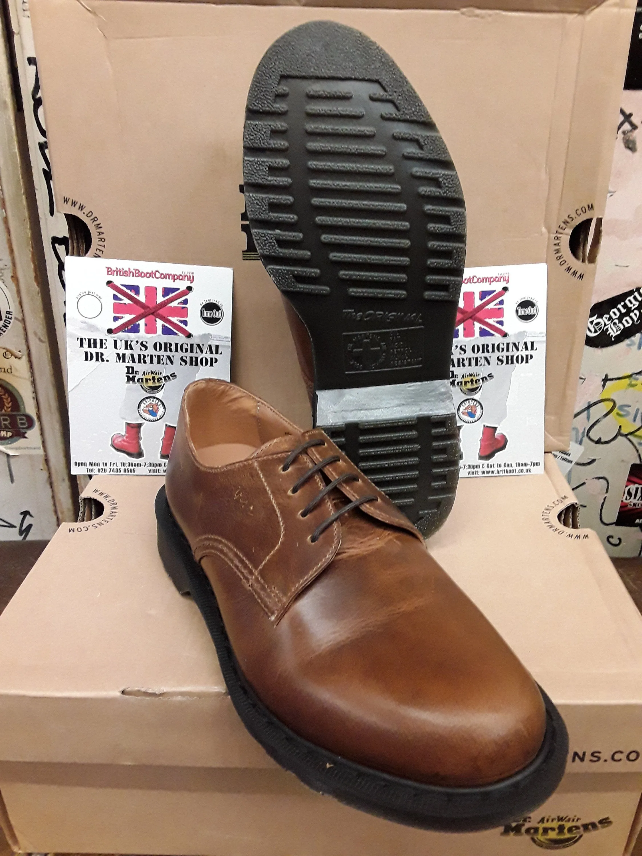 Dr Martens Octavius Tan Leather Size 7