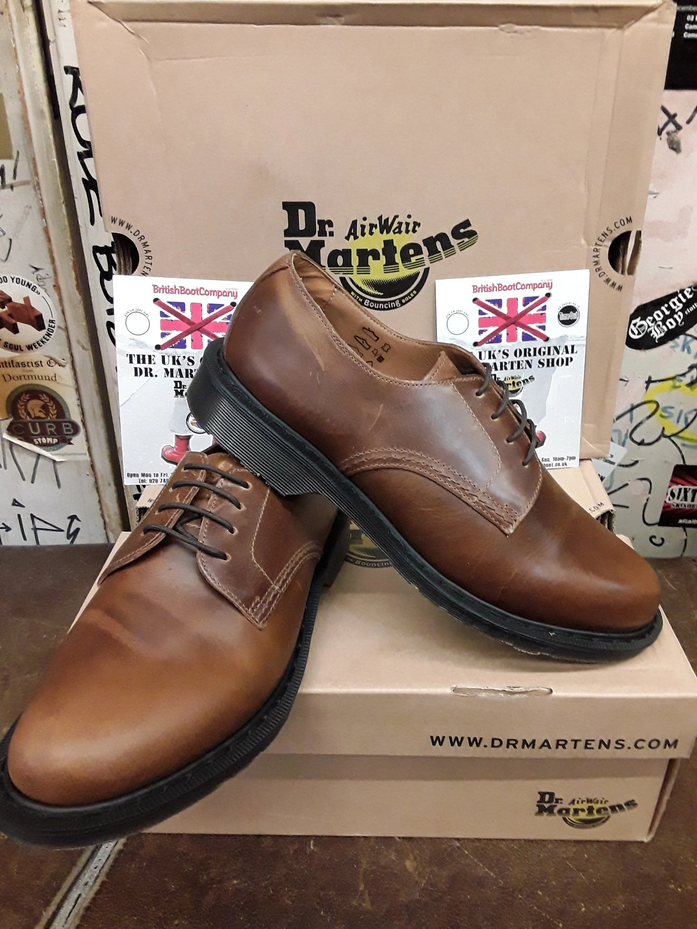 Dr Martens Octavius Tan Leather Size 7