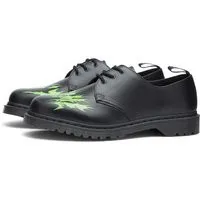 Dr. Martens x NTS Radio 1461 in Black/Bright Green Smooth