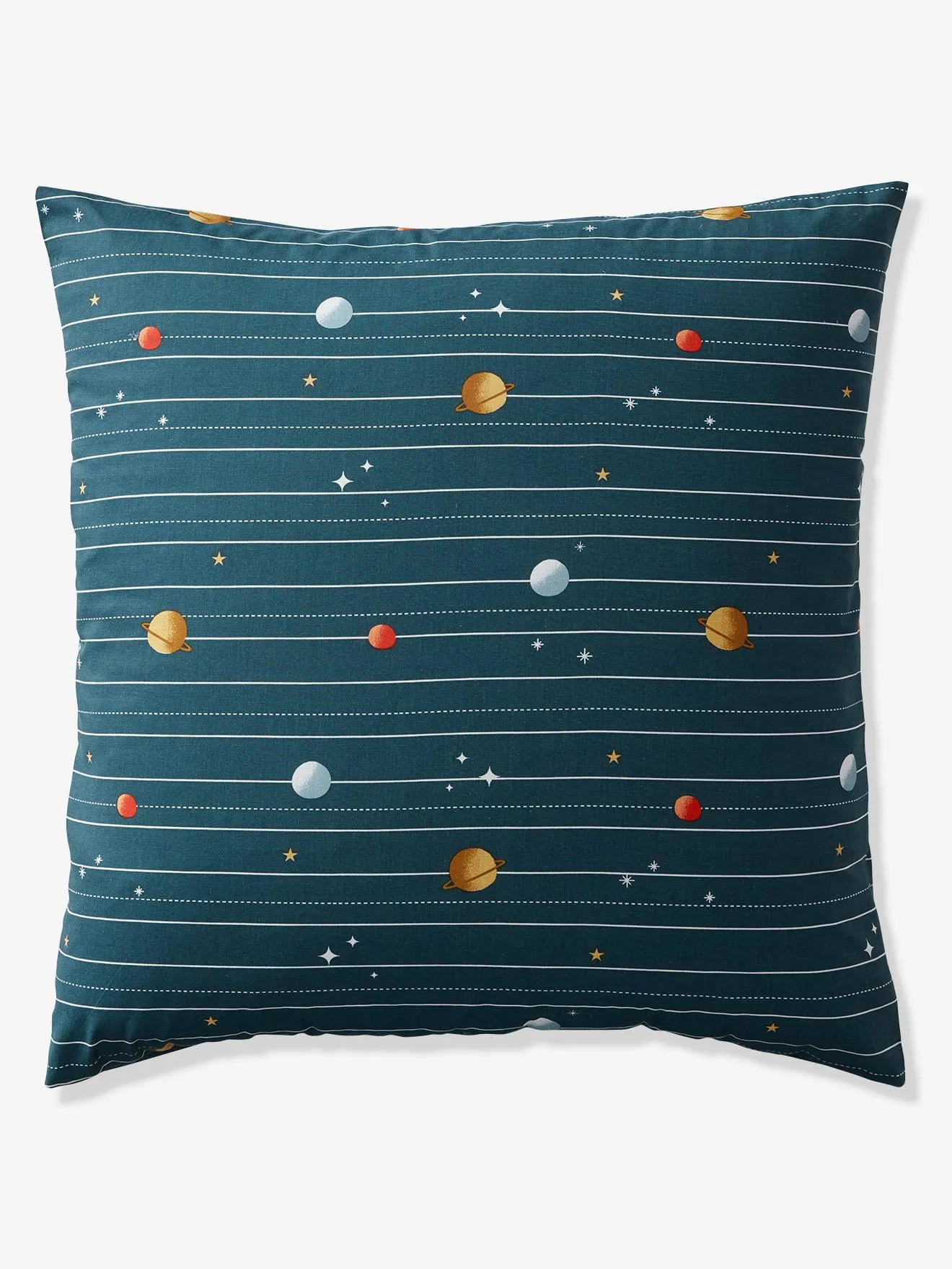 Duvet Cover + Pillowcase Set for Children, SPACE ADVENTURE - multicoloured