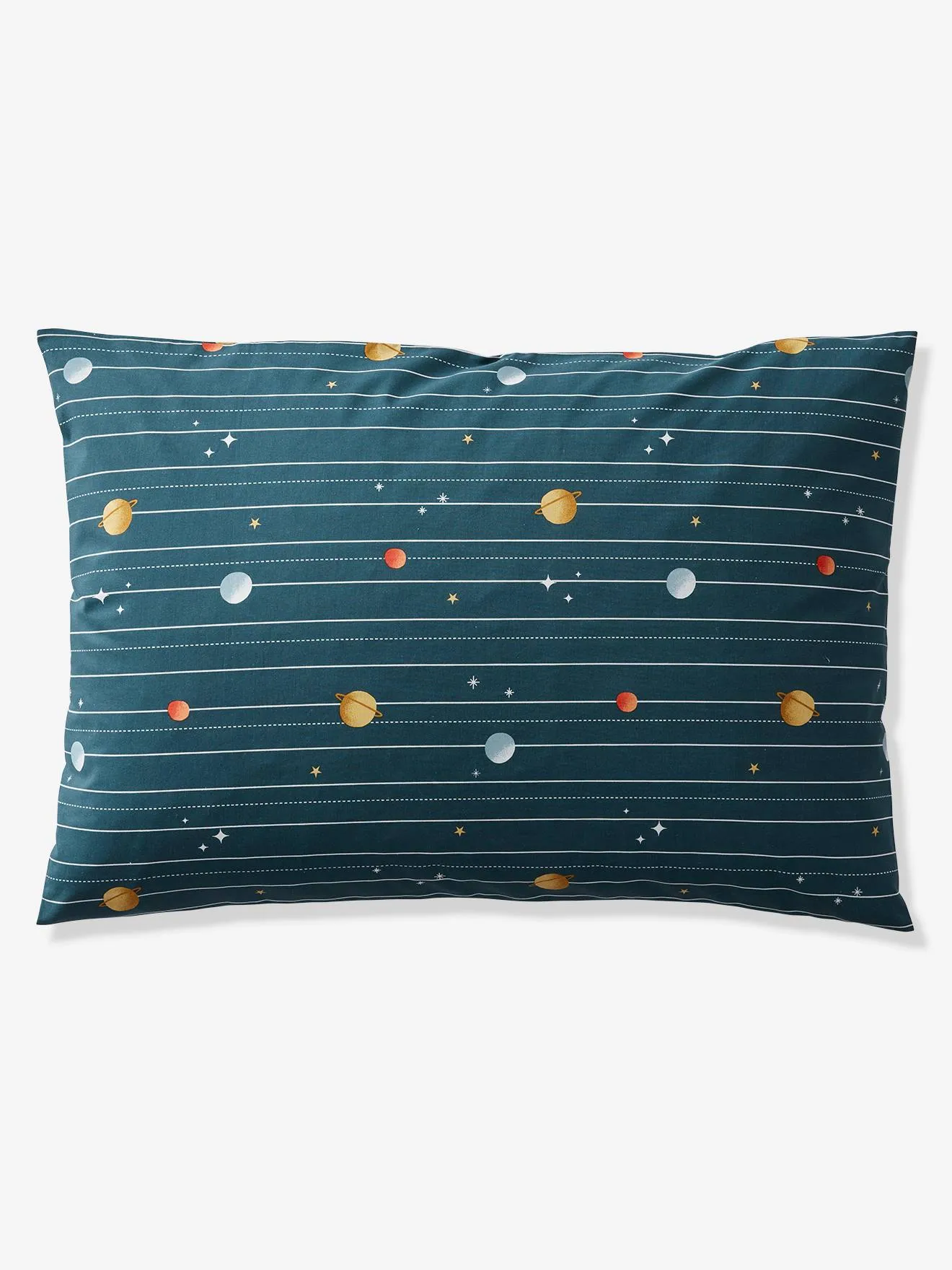 Duvet Cover + Pillowcase Set for Children, SPACE ADVENTURE - multicoloured