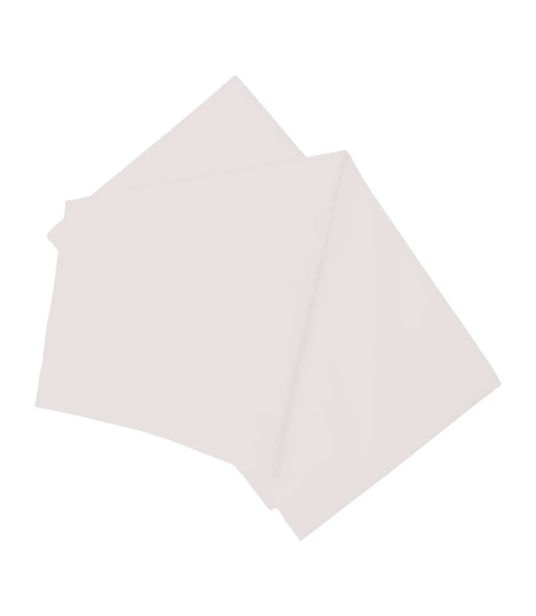 Easycare percale flat sheet powder pink Belledorm