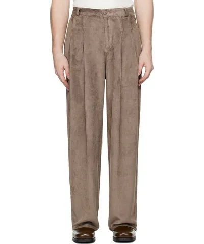 Eckhaus Latta Brown Ridge Trousers