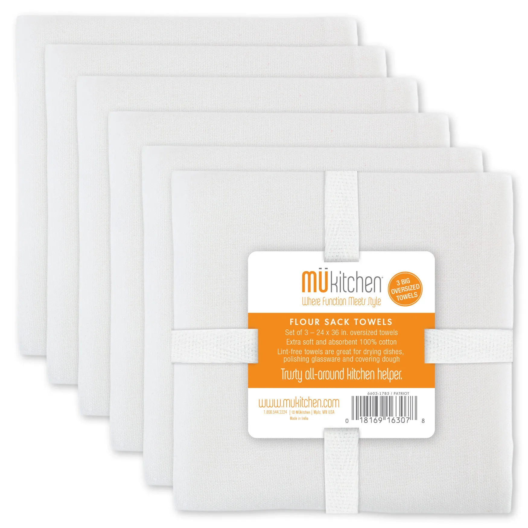 Flour Sack - Set of 6 Towels