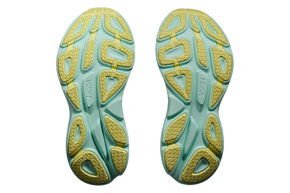 Hoka Bondi 8 B Blanc De Blanc/Sunlit Ocean Womens