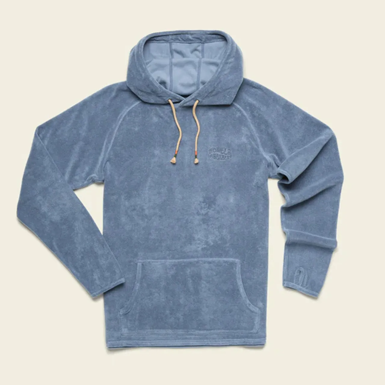 Howler Bros Terry Cloth Hoodie - Blue Mirage