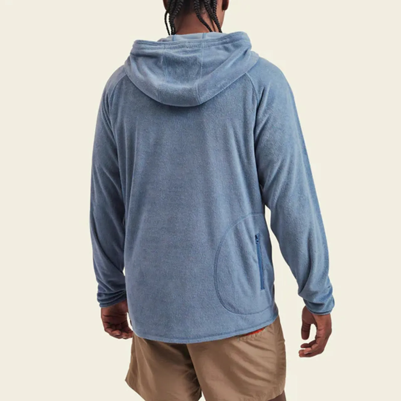 Howler Bros Terry Cloth Hoodie - Blue Mirage