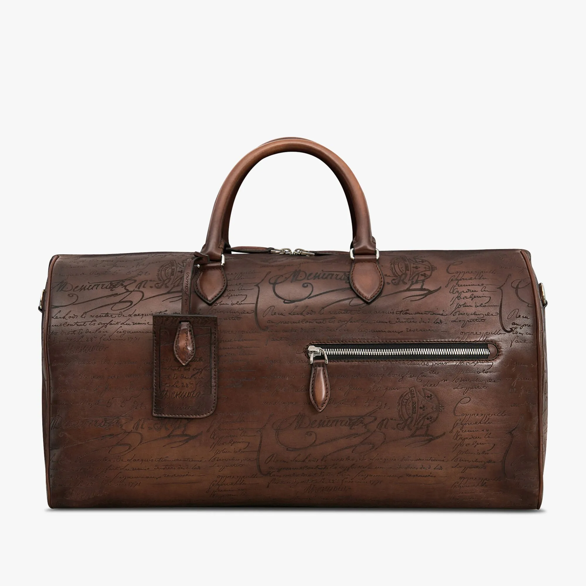 Jour Off MM Scritto Leather Travel Bag