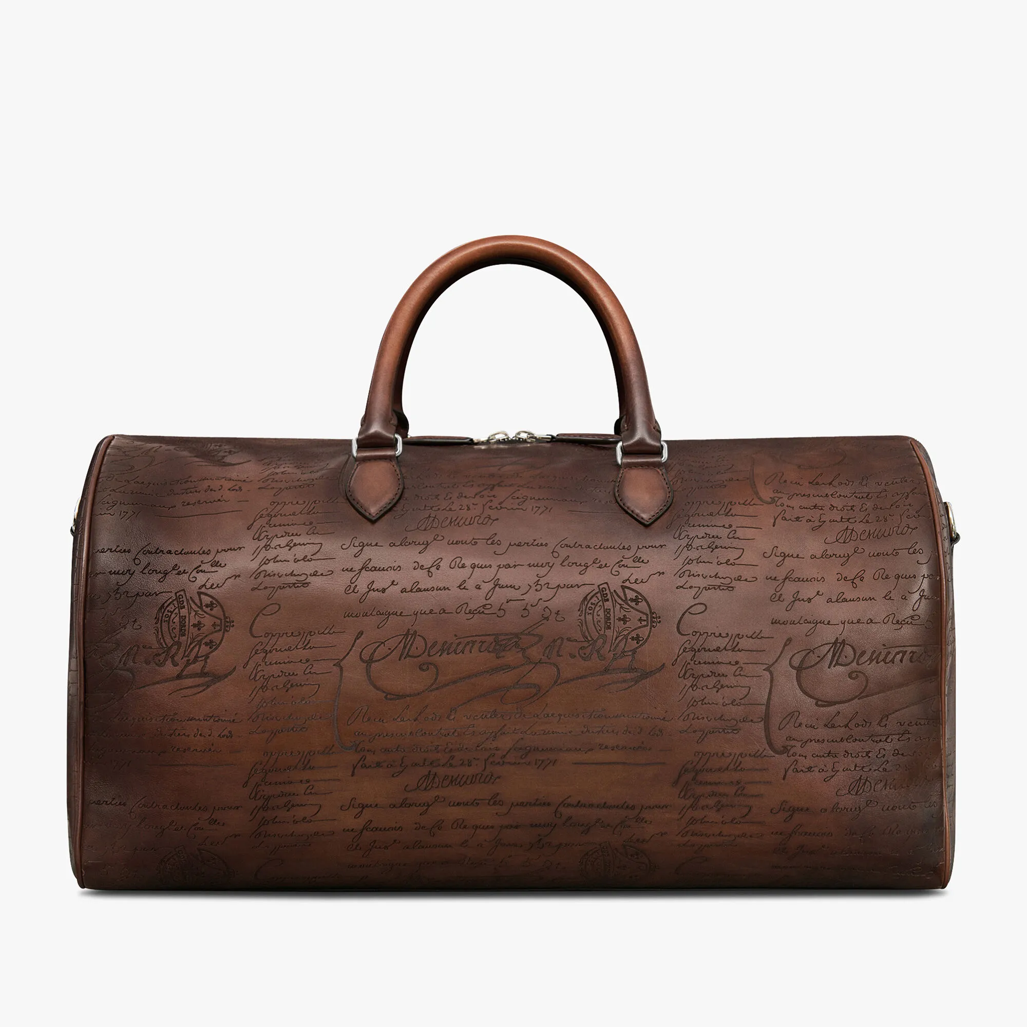 Jour Off MM Scritto Leather Travel Bag