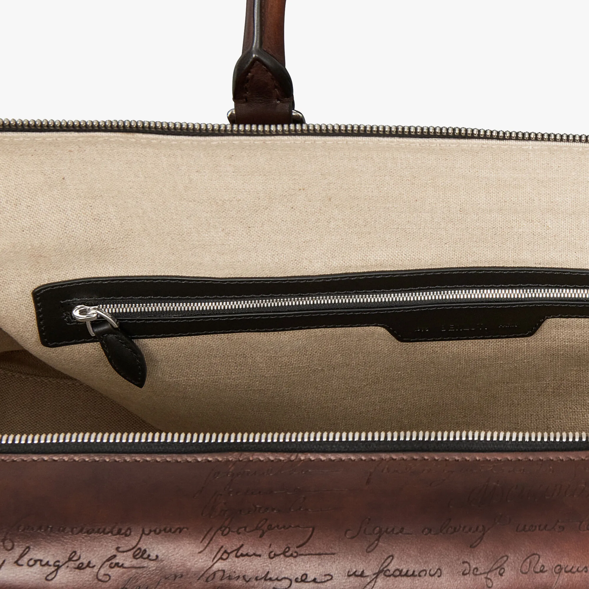 Jour Off MM Scritto Leather Travel Bag