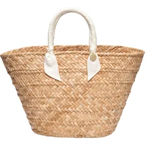 Kayu Women's Rosie Woven Seagrass Tote, Ivory