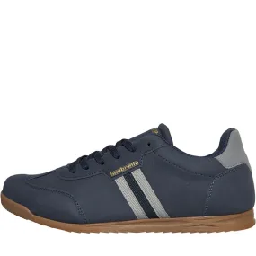 Lambretta Mens Tackle Trainers Navy