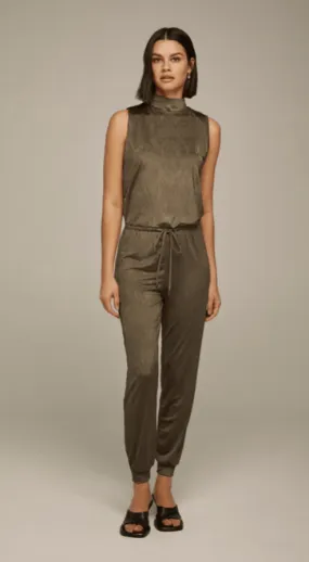 Lanston Turtleneck Jumpsuit in Olive