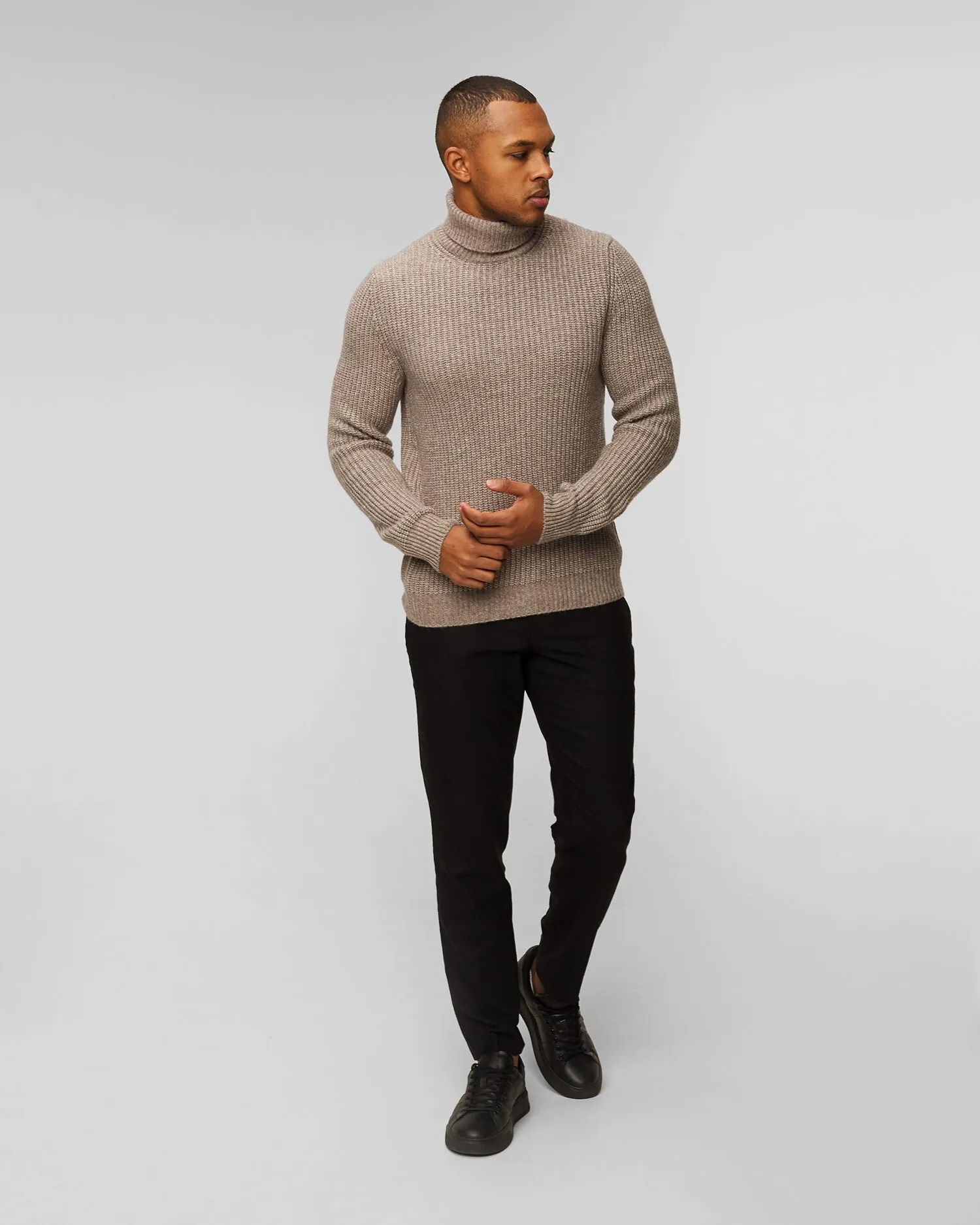 Men's woollen turtleneck Gran Sasso 1316819101-50