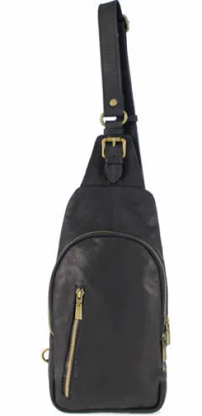 Men's black shoulder bag sam