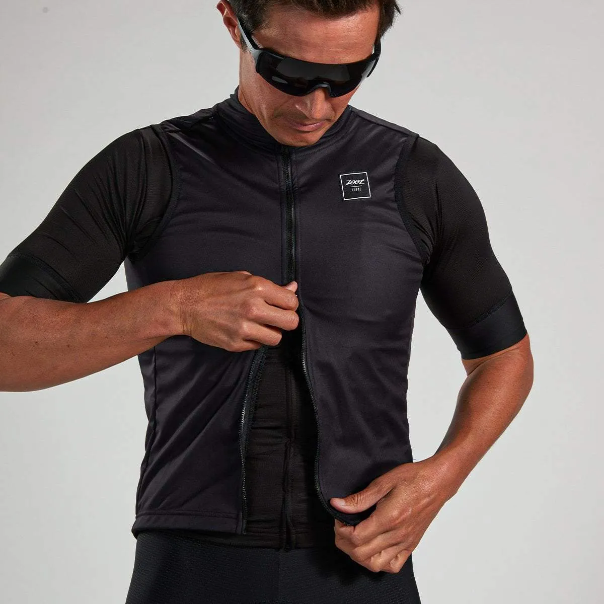 Men's Elite Cycle Vest - Black