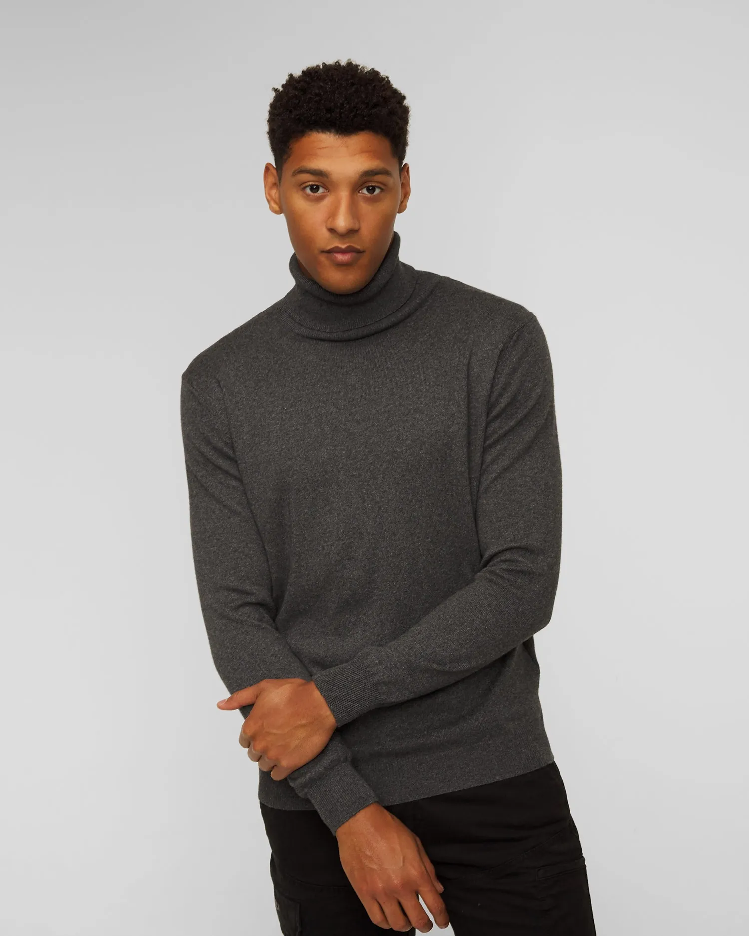 Men’s silk turtleneck Dondup UT194-920