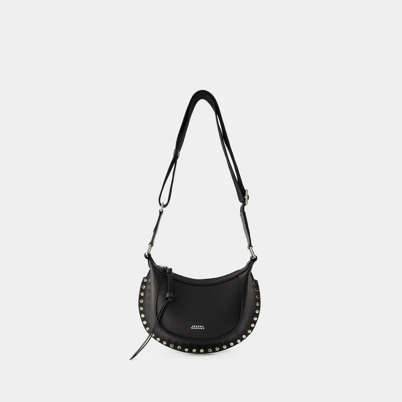 Mini Moon Crossbody - Isabel Marant - Leather - Black