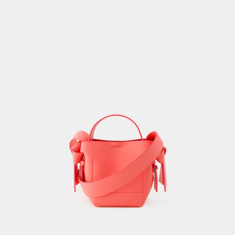 Musubi Micro Crossbody - Acne Studios - Leather - Electric Pink