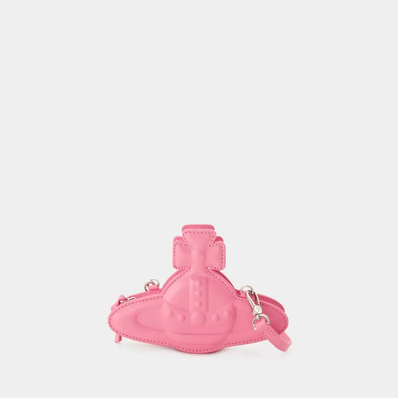 Nano Orb Crossbody - Vivienne Westwood - Leather - Pink