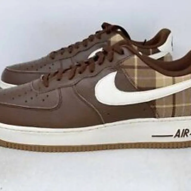 Nike Air Force 1 Low Plaid Cacao