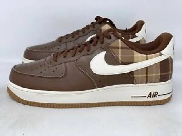 Nike Air Force 1 Low Plaid Cacao