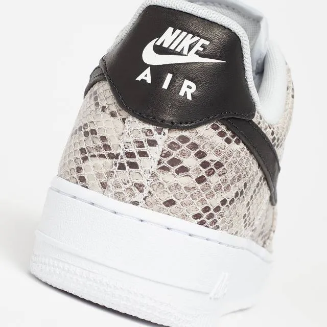 Nike Air Force 1 Low (Snakeskin/ Black/ White/ Brown) Me...