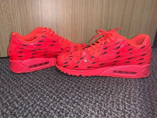 Nike Air Max 90 Premium Air Max Pack Bright Crimson