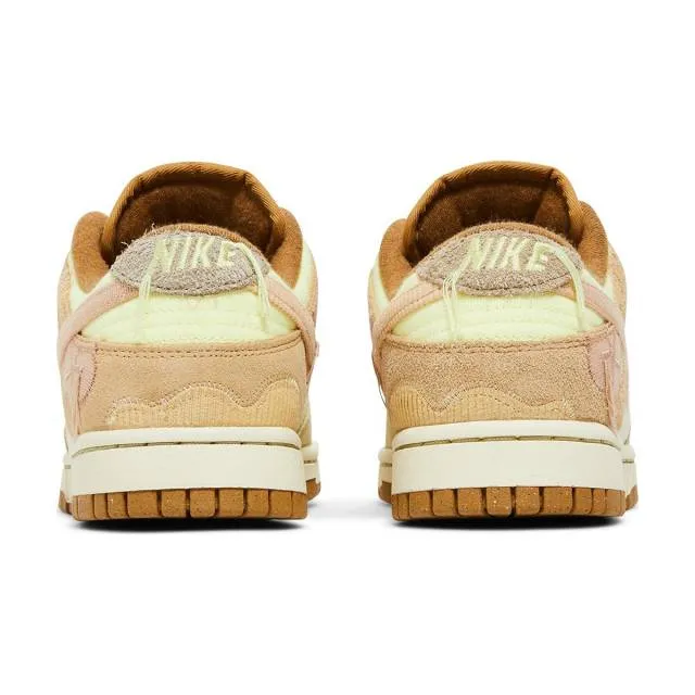 Nike Women's Dunk Low (On The Bright Side/ Tan Brown/ Co...