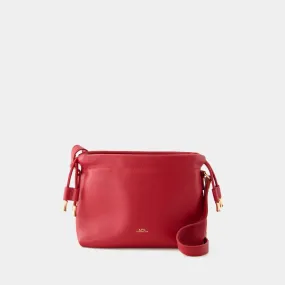 Ninon Mini Crossbody - A.P.C. - Synthetic - Red